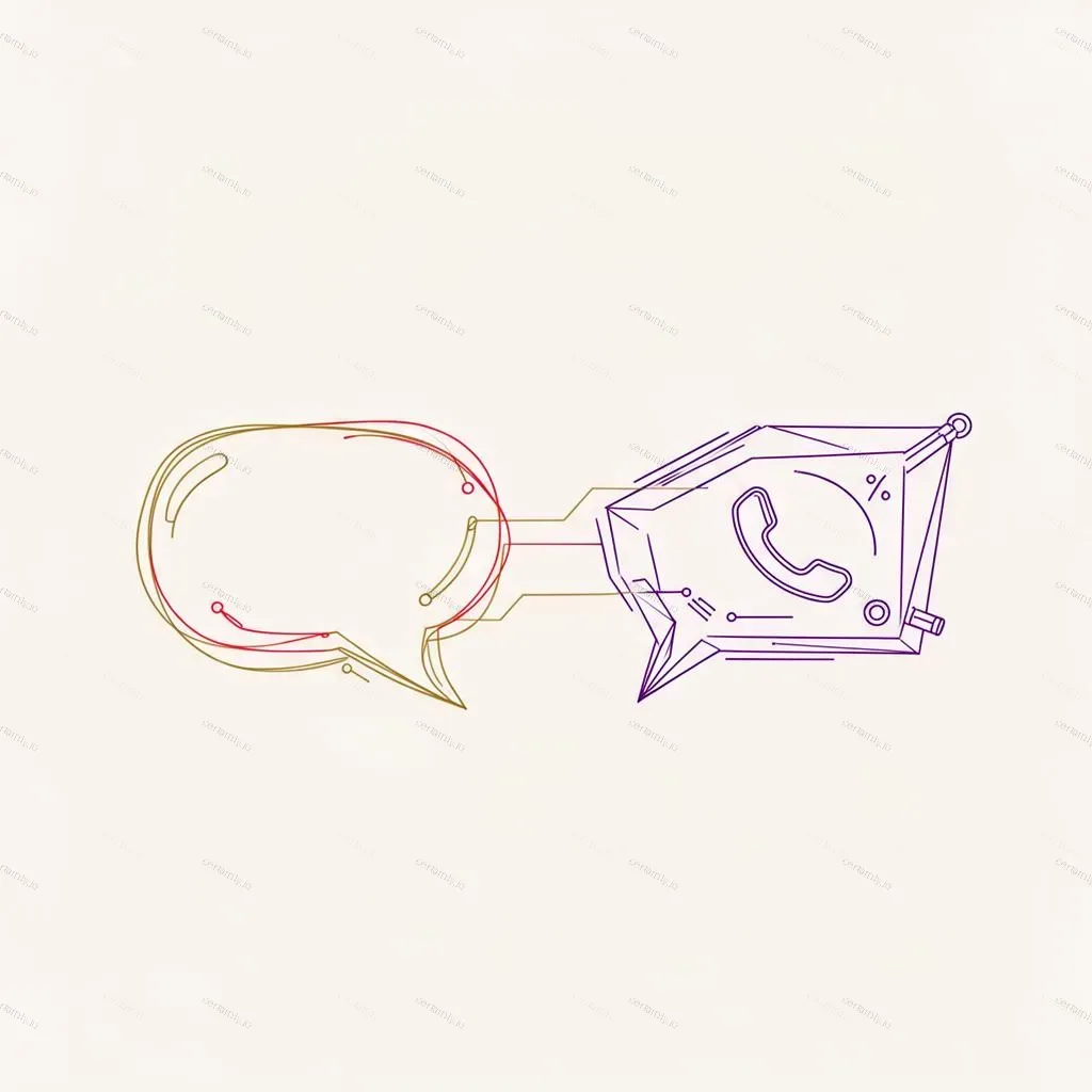 Split screen showing AI chat interface and human support agent